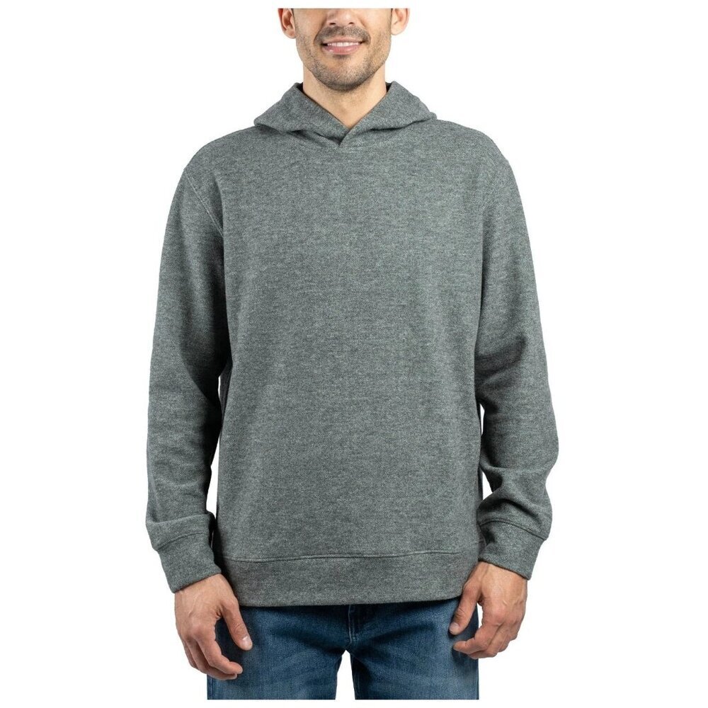 Jachs New York Wool Blend Men's M Gray Pullover Hoodie Sweatshirt  G1945